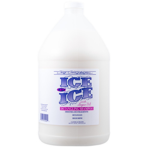 Шампунь для кошек Chris Christensen Ice on Ice для распутывания шерсти, 3,8 л