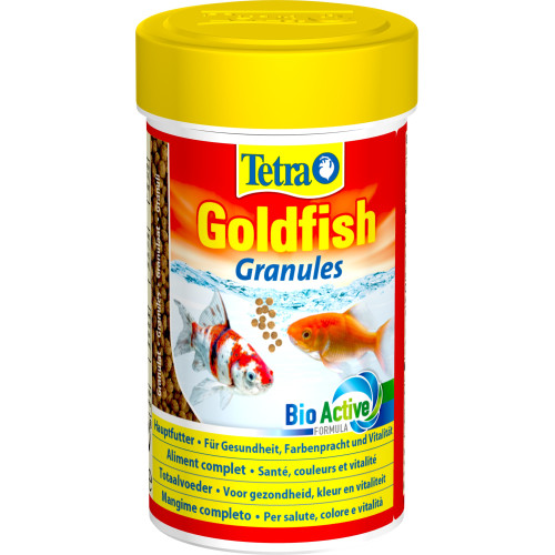 Корм Tetra Goldfish Granules для золотых рыбок, 100 мл (гранулы)