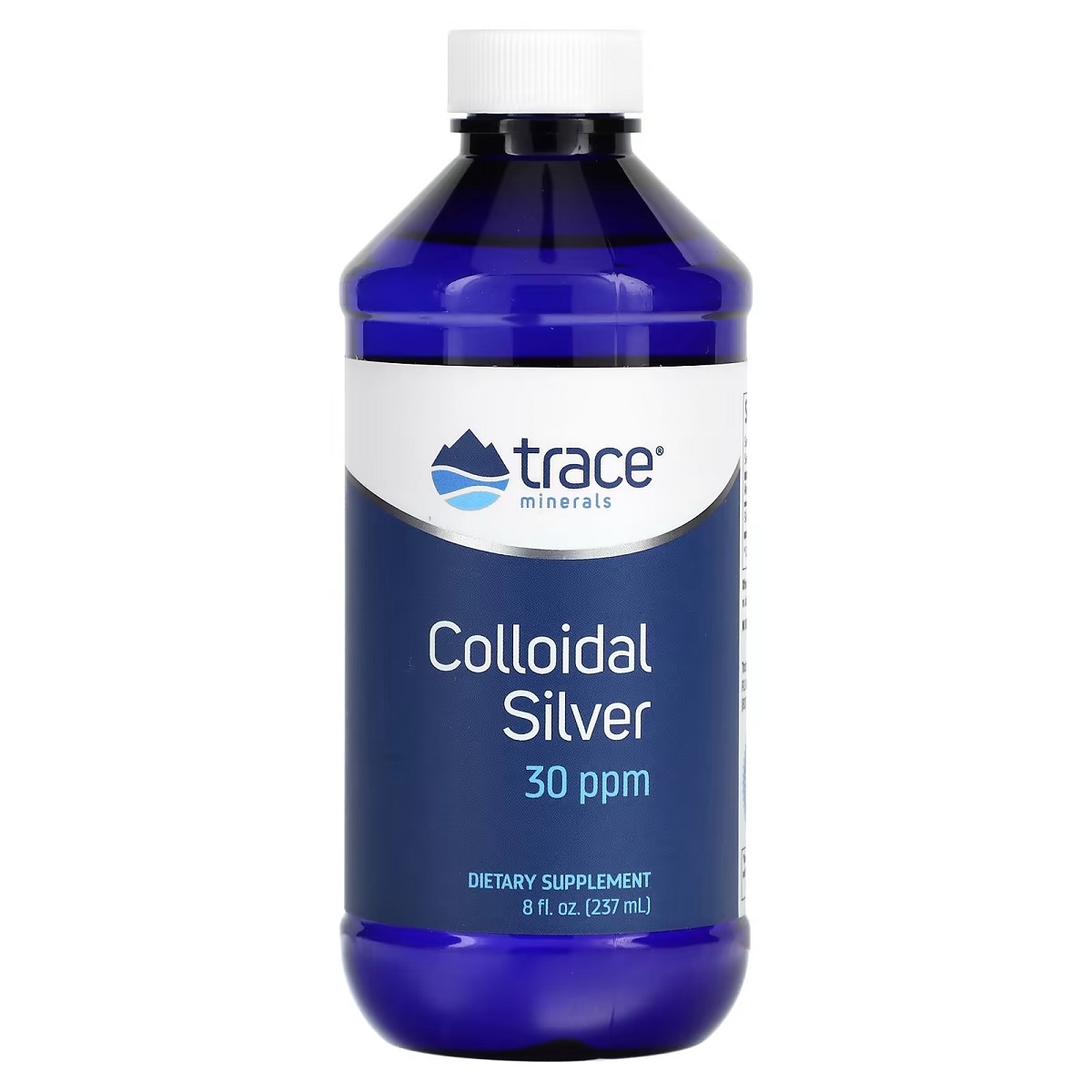 Колоїдне срібло, Colloidal Silver, Trace Minerals, 237 мл