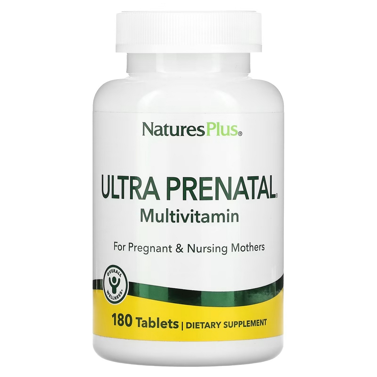 Мультивітаміни Ультрапренатальні, Ultra Prenatal Multivitamin, Natures Plus, 180 таблеток