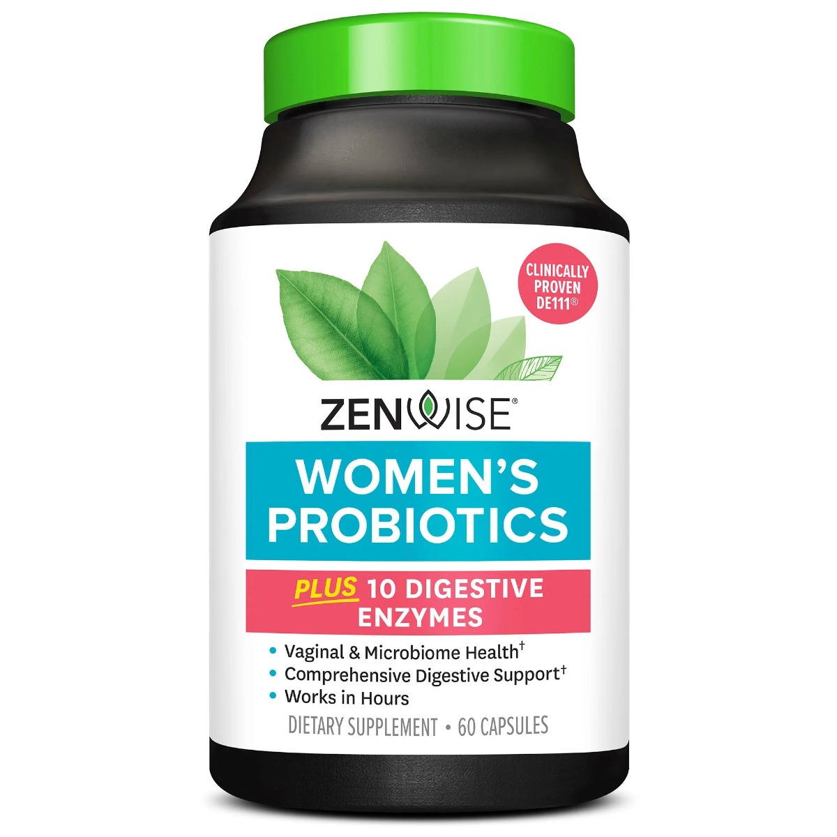 Пробіотики для жінок, 1 млрд КУО, Women's Probiotics, Zenwise, 60 капсул