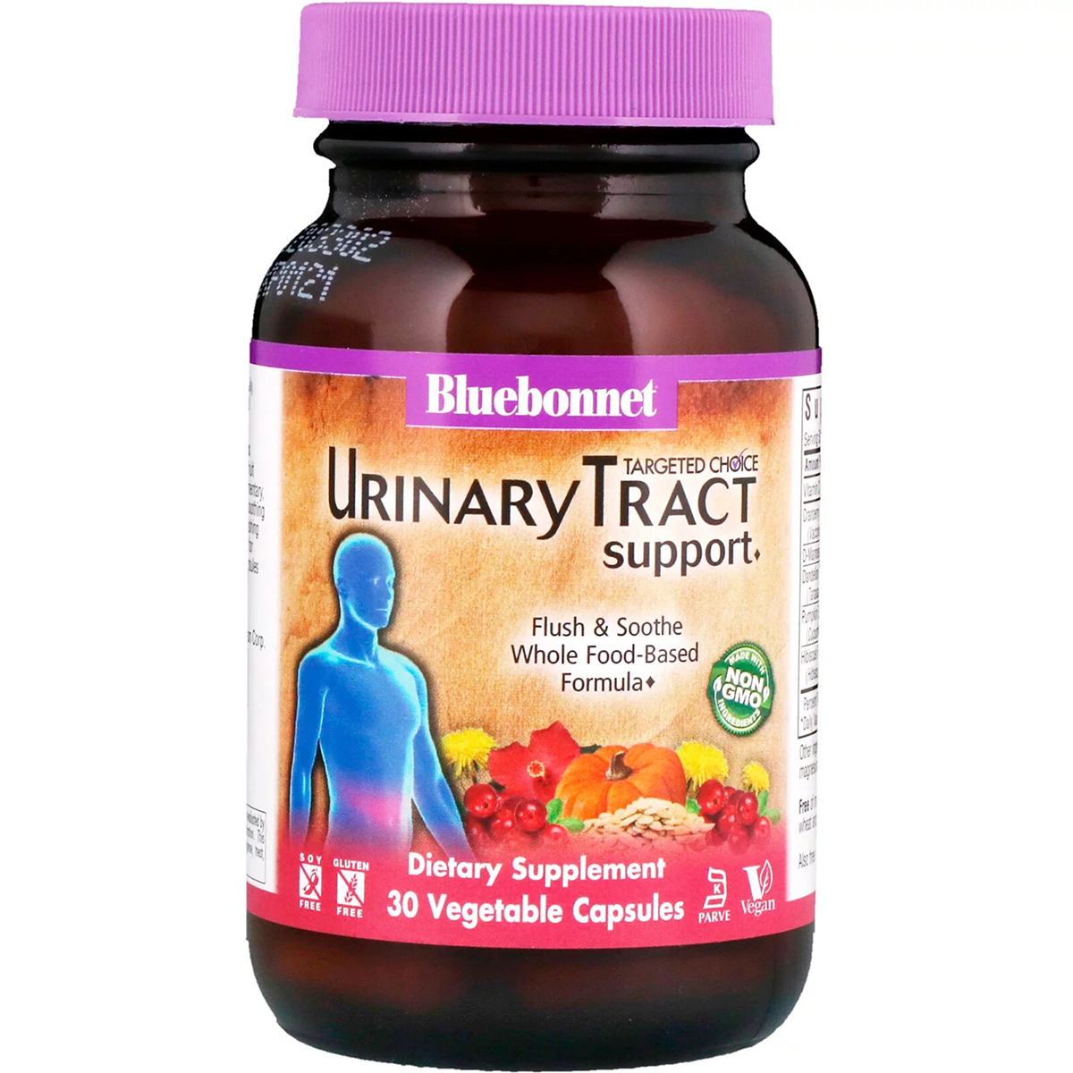 Комплекс для Сечовивідних шляхів, Targeted Choice, Urinary Tract Support, Bluebonnet Nutrition, 30 вегетаріанських капсул