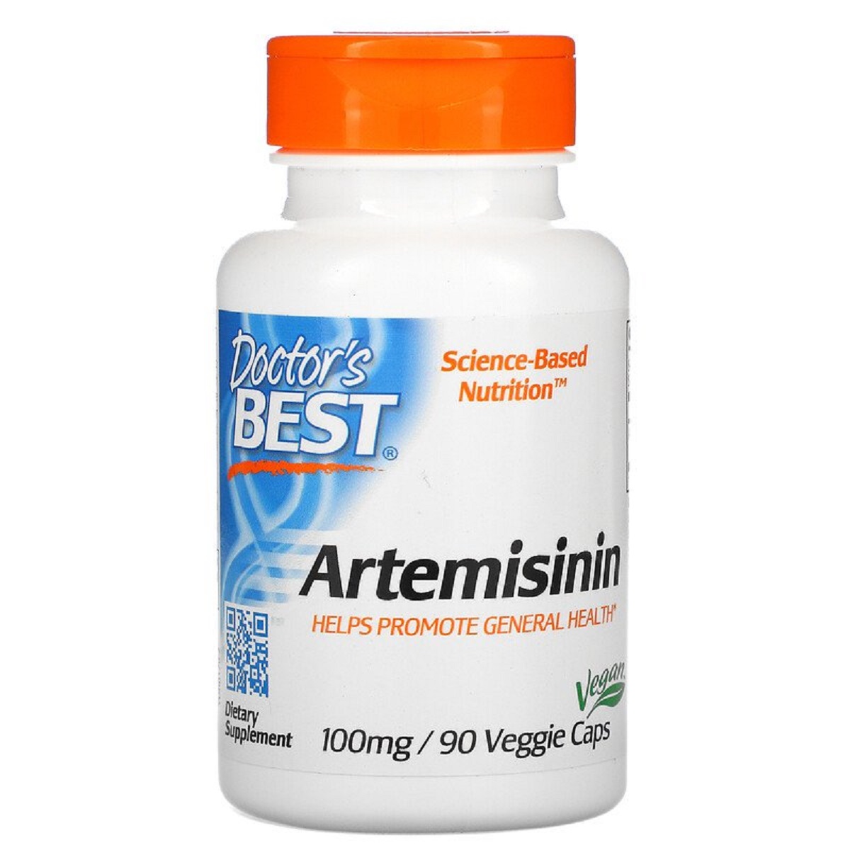 Артемізинін, Artemisinin, Doctor&apos;s Best, 100 мг, 90 вегетаріанських капсул