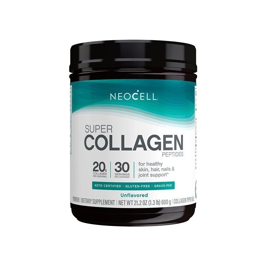 Пептиди Супер колагену, 20 гр, Тип 1&3, Super Collagen Peptides, NeoCell, 600 гр