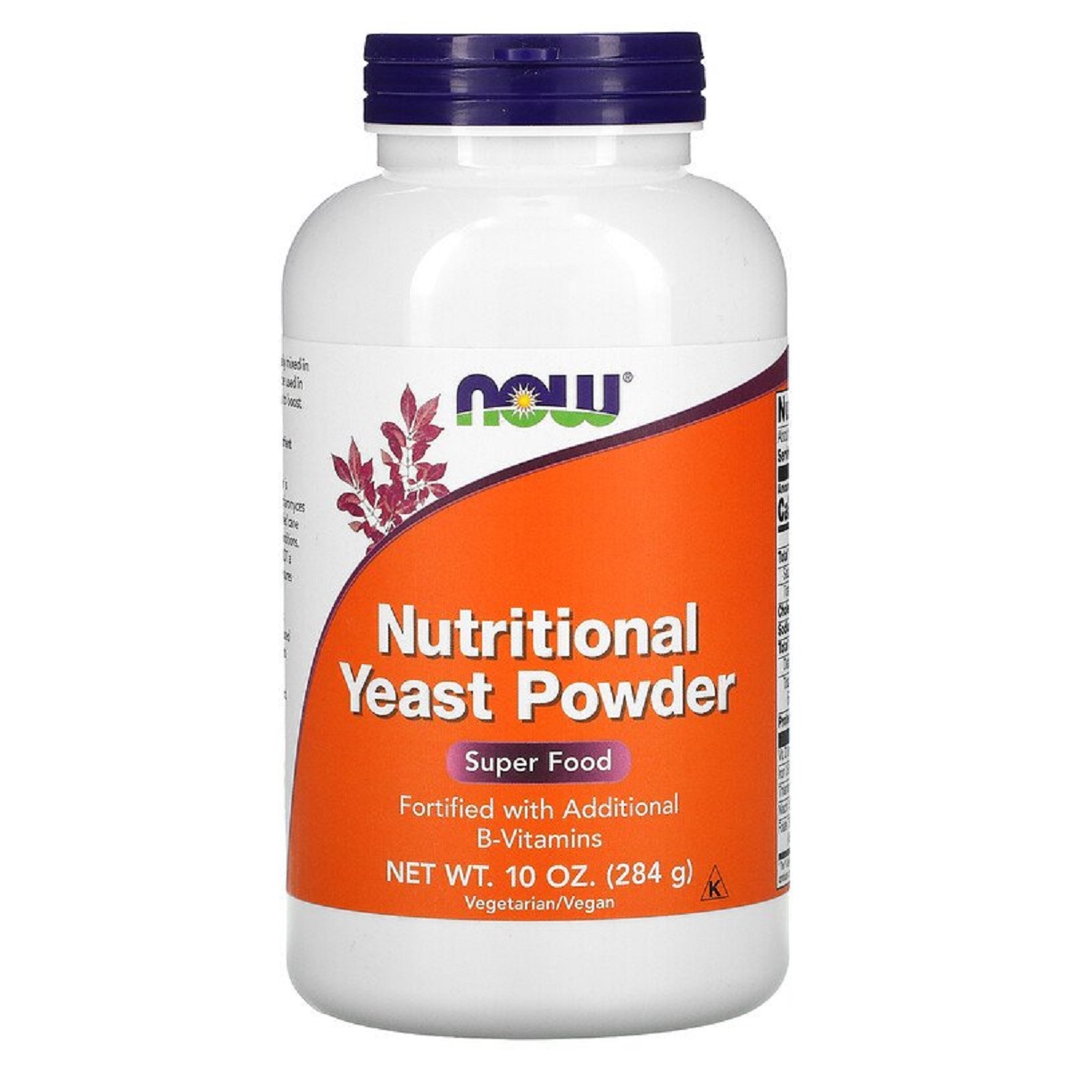 Сухі харчові дріжджі, Nutritional Yeast Powder, Now Foods, 284 гр