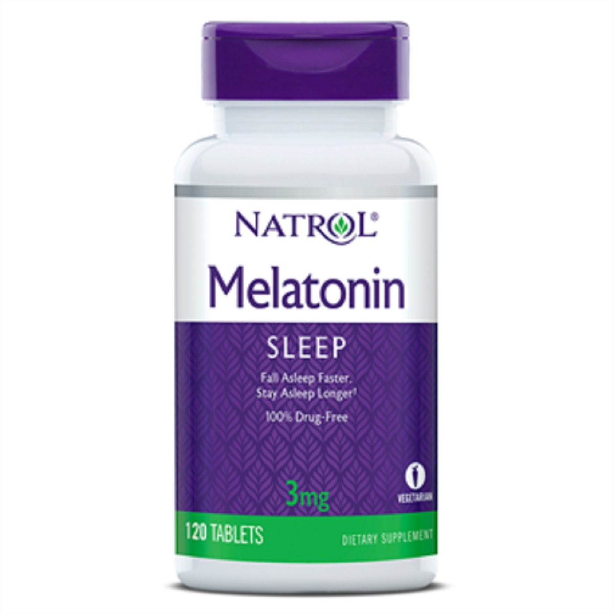 Мелатонін, Melatonin 3 мг, Natrol, 120 таблеток