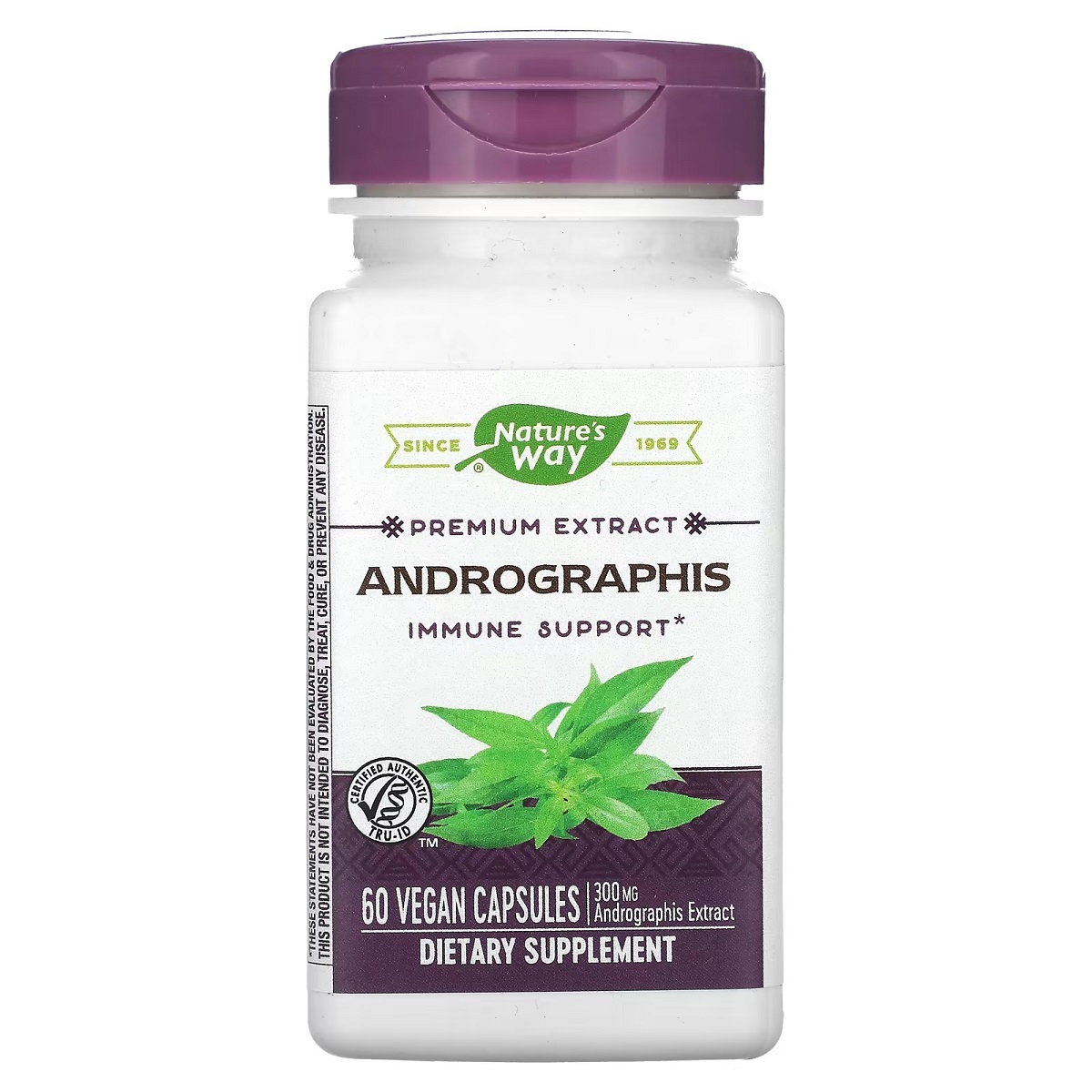 Андрографіс Стандартизований, Andrographis, Nature&apos;s Way, 60 капсул