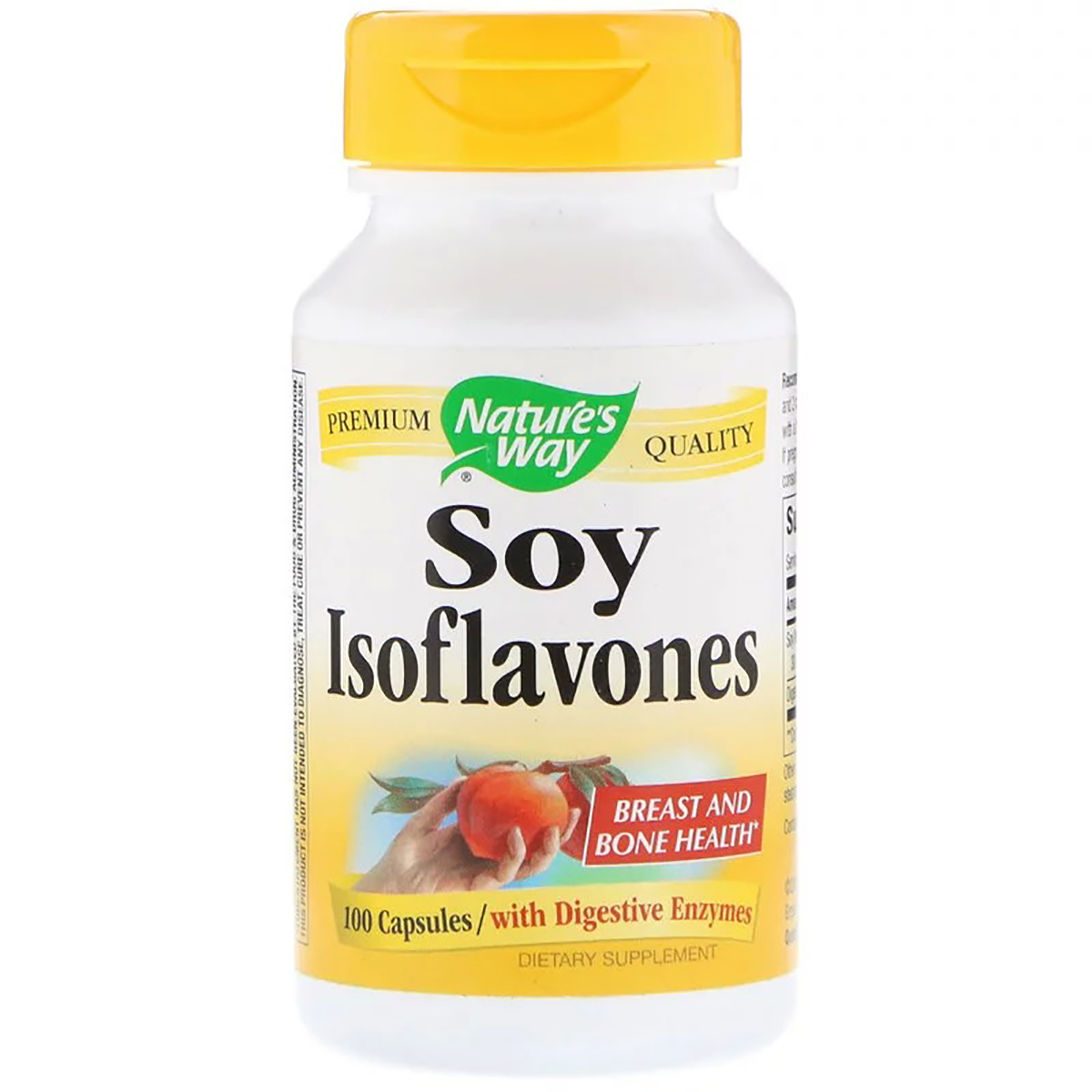 Соєві Ізофлавони, Soy Isoflavones, Nature's Way, 100 капсул