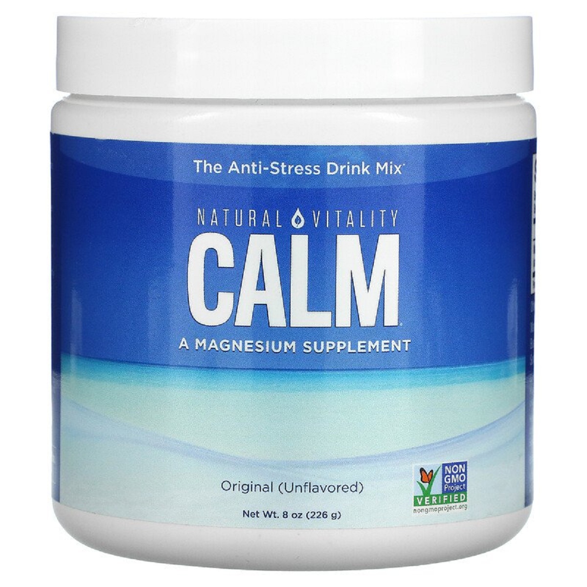 Напій-Антистрес, CALM, Anti-Stress Drink Mix, Natural Vitality, 226 гр