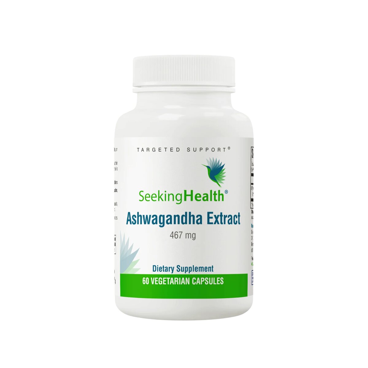 Екстракт ашваганди, 467 мг, Ashwagandha Extract, Seeking Health, 60 капсул