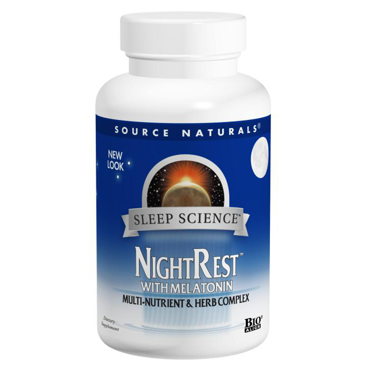 Комплекс для Нормалізації Сну, NightRest, Source Naturals, 50 таблеток