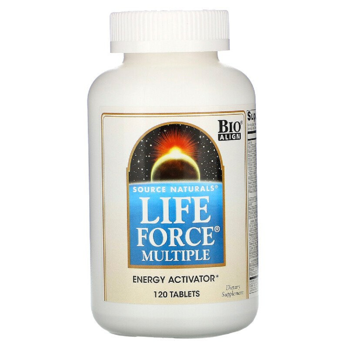 Мультикомплекс для Підтримки Енергії, Life Force, Source Naturals, 120 таблеток