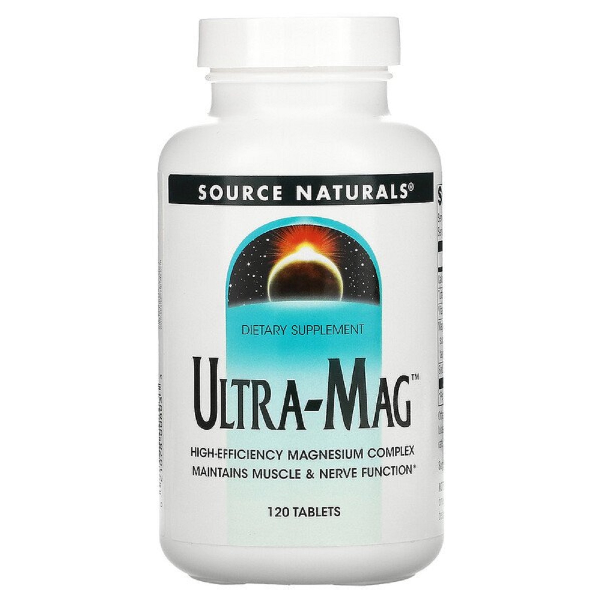 Ультра Магній і Вітамін В6, Source Naturals, 120 таблеток