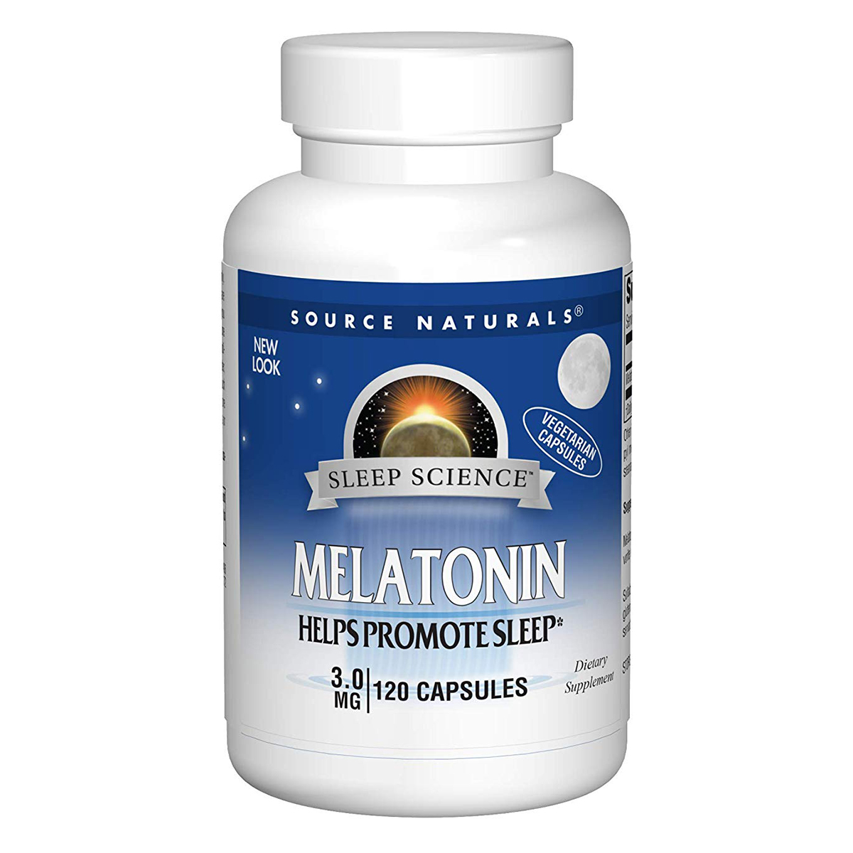 Мелатонін 3мг, Sleep Science, Source Naturals, 120 гелевих капсул