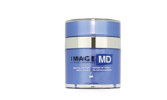 Эффективный уход за кожей с ночной маской  IMAGE Skincare MD Restoring Overnight Retinol Masque